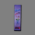 2"x8" Stock Recognition Ribbons (MUSIC AWARD) LAPEL